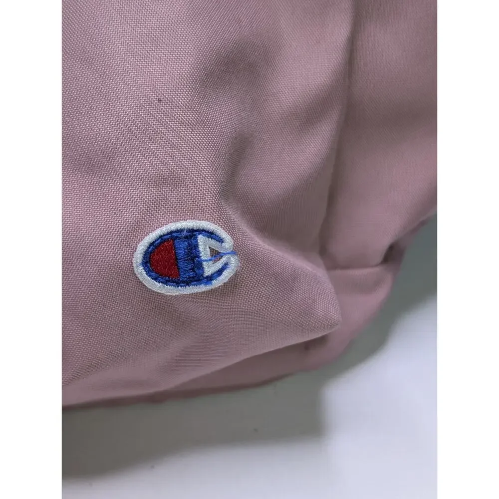 Champion Backpack Dusty Pink Purple Embroidered Script Logo School Travel Bag